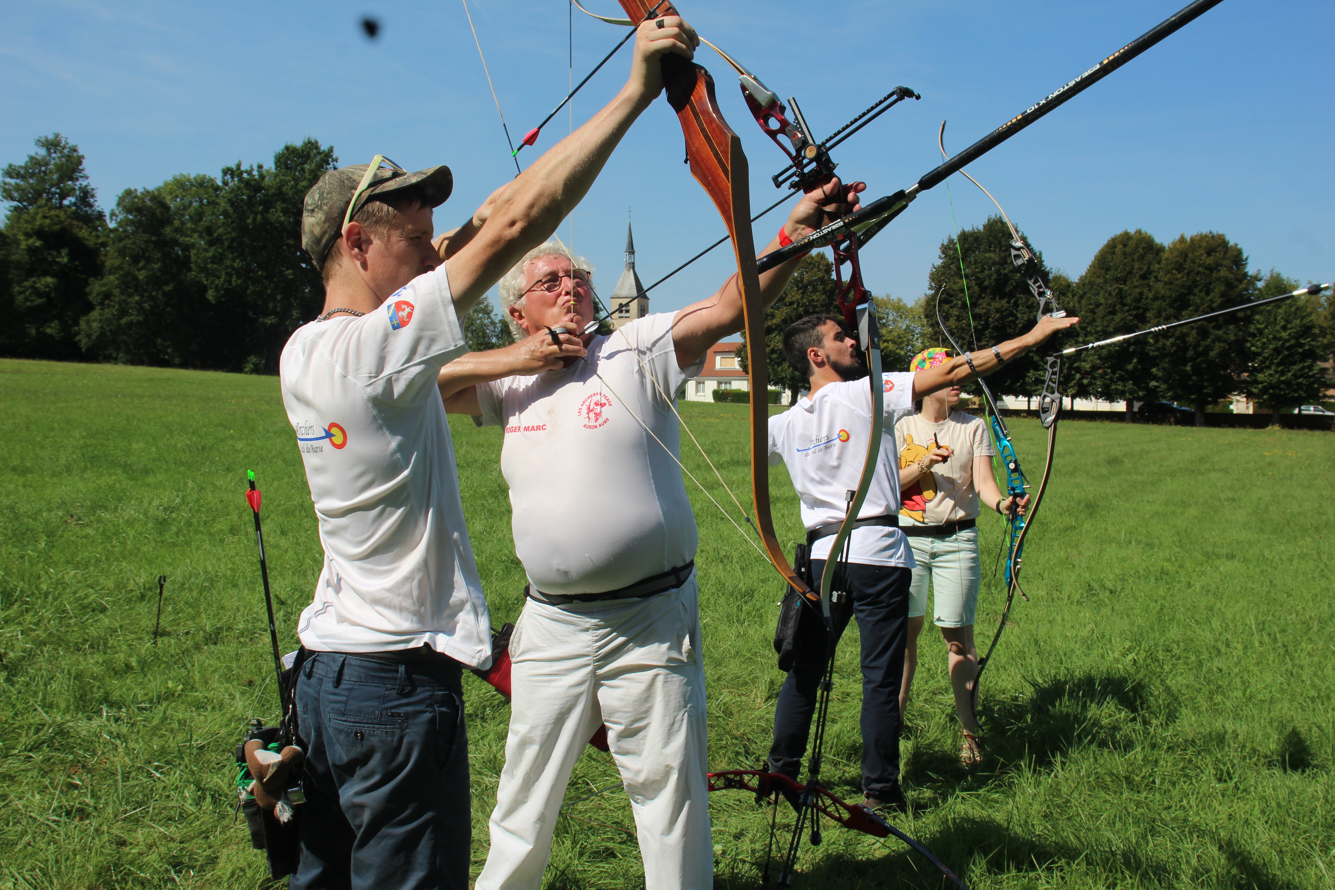 tir au drapeau archers